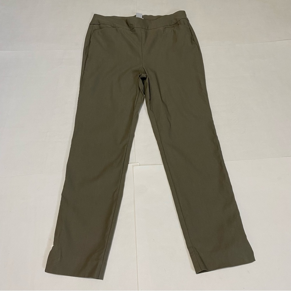 Chico's Green Chinos Pants